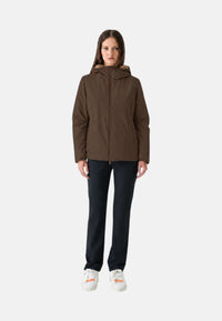 Giubbotto donna SUNS Aurelia Velour Brown