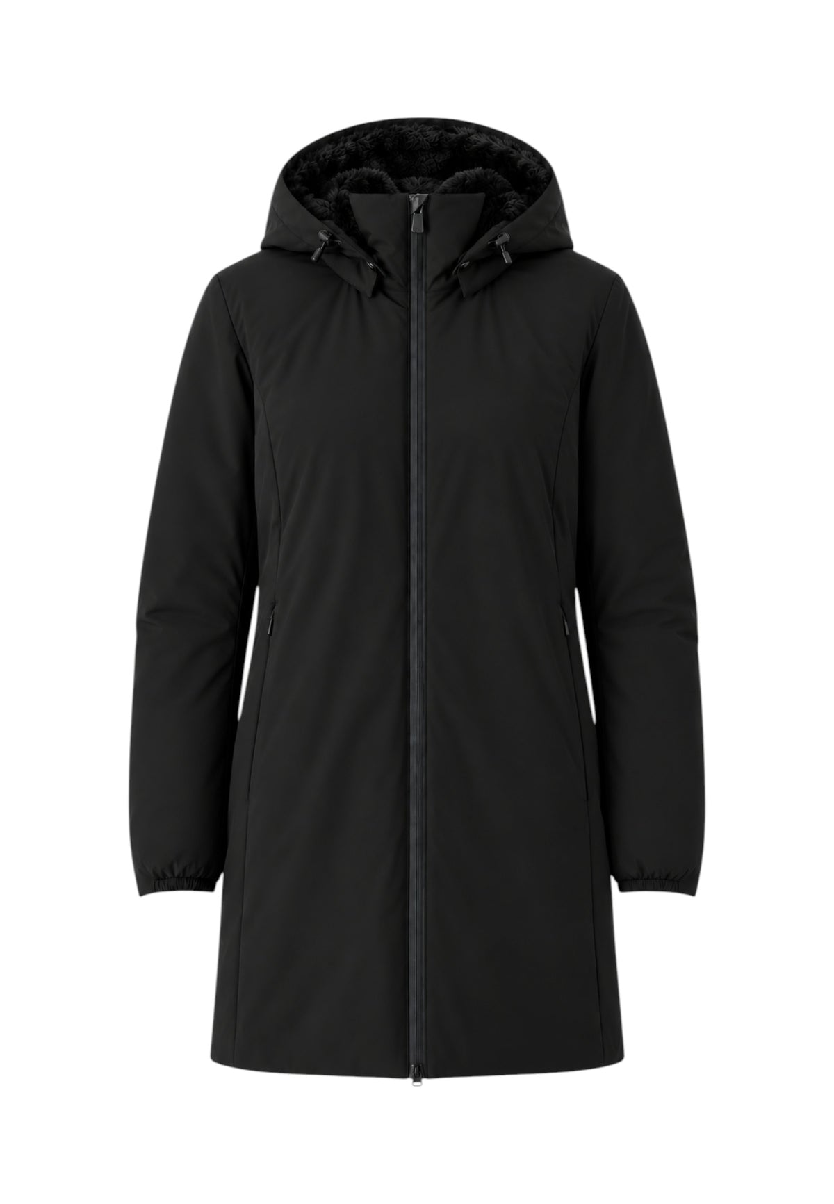 Giubbotto donna SUNS Nina Velour Black