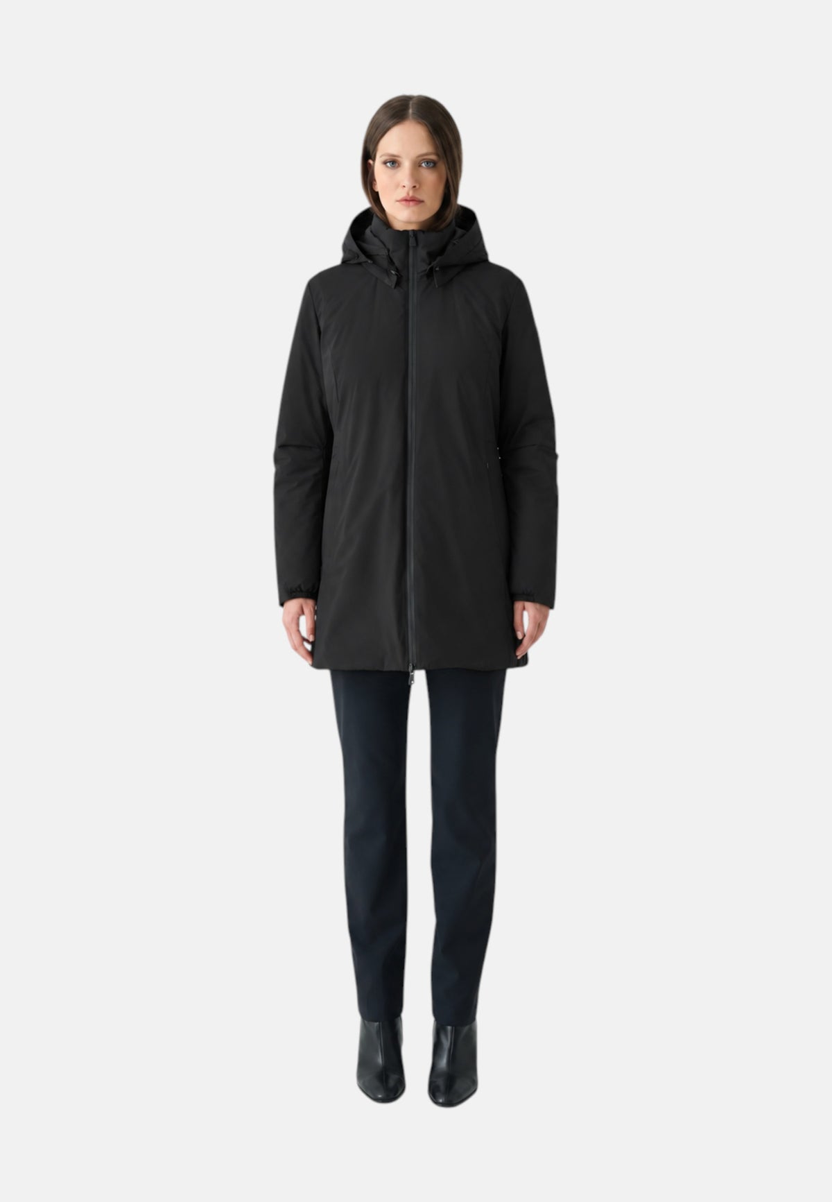 Giubbotto donna SUNS Nina Velour Black