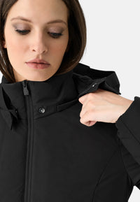Giubbotto donna SUNS Nina Velour Black