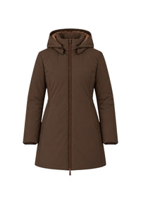 Giubbotto donna SUNS Nina Velour Brown