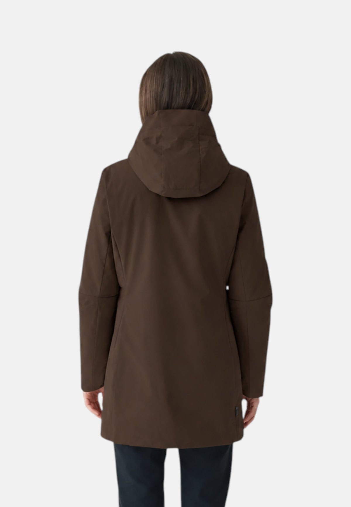 Giubbotto donna SUNS Nina Velour Brown