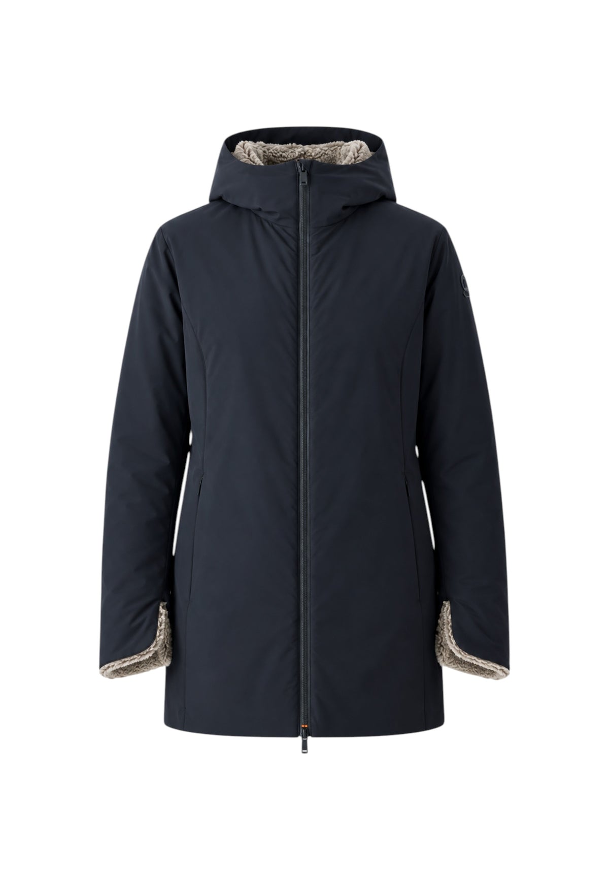 Giubbotto donna SUNS Marmolada Fur Black