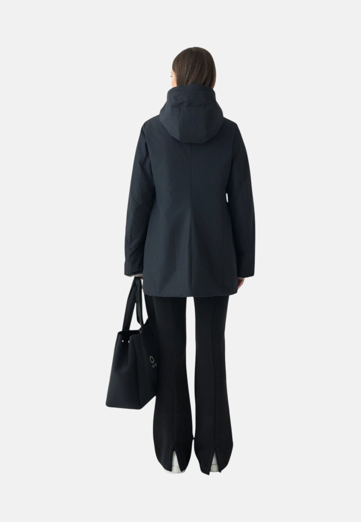 Giubbotto donna SUNS Marmolada Fur Black