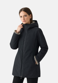 Giubbotto donna SUNS Marmolada Fur Black
