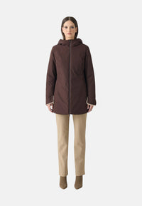 Giubbotto donna SUNS Marmolada Fur Brown
