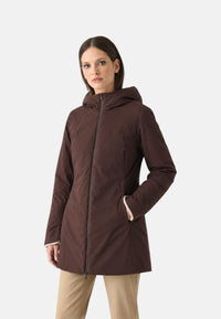 Giubbotto donna SUNS Marmolada Fur Brown
