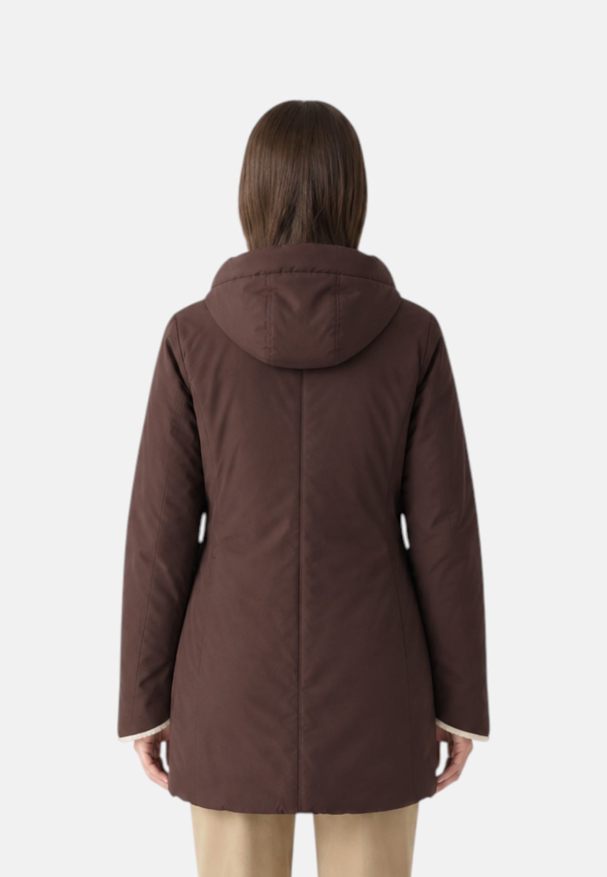 Giubbotto donna SUNS Marmolada Fur Brown