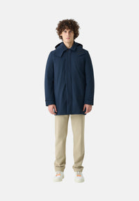 Giubbotto Lungo Anti vento Da Uomo Suns Dark Blue