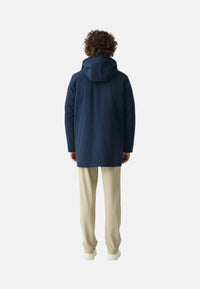 Giubbotto Lungo Anti vento Da Uomo Suns Dark Blue