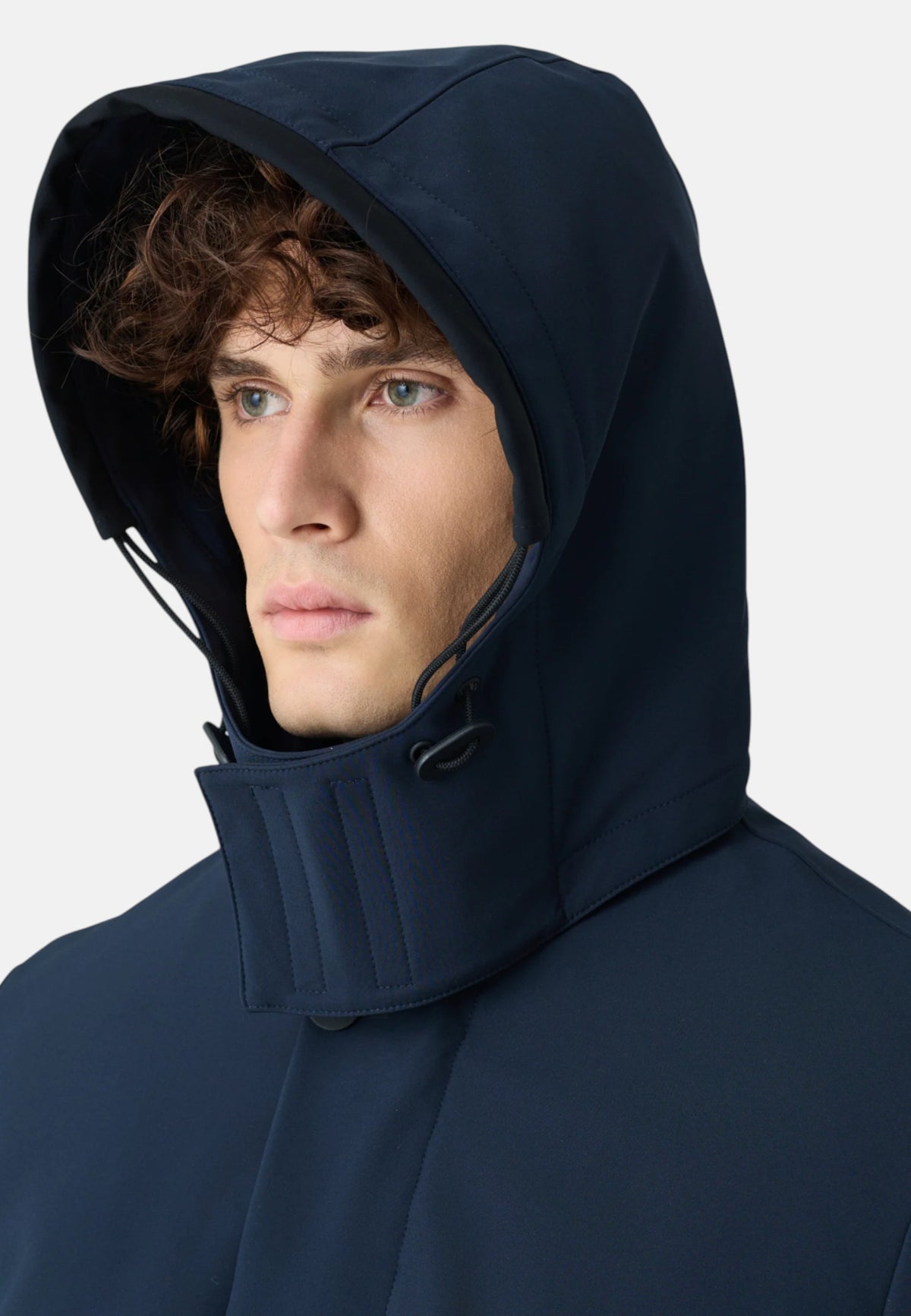 Giubbotto Lungo Anti vento Da Uomo Suns Dark Blue