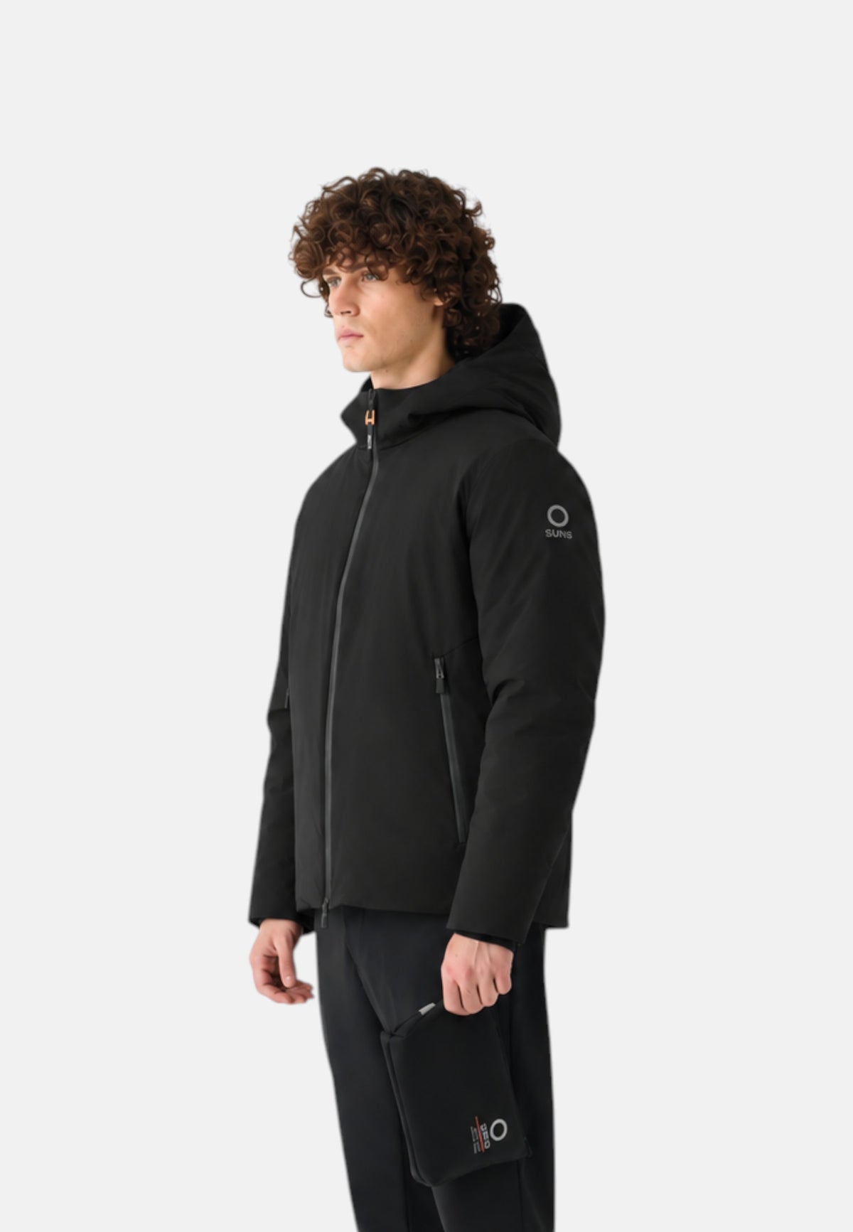 Giubbotto Anti vento Da Uomo Suns Black