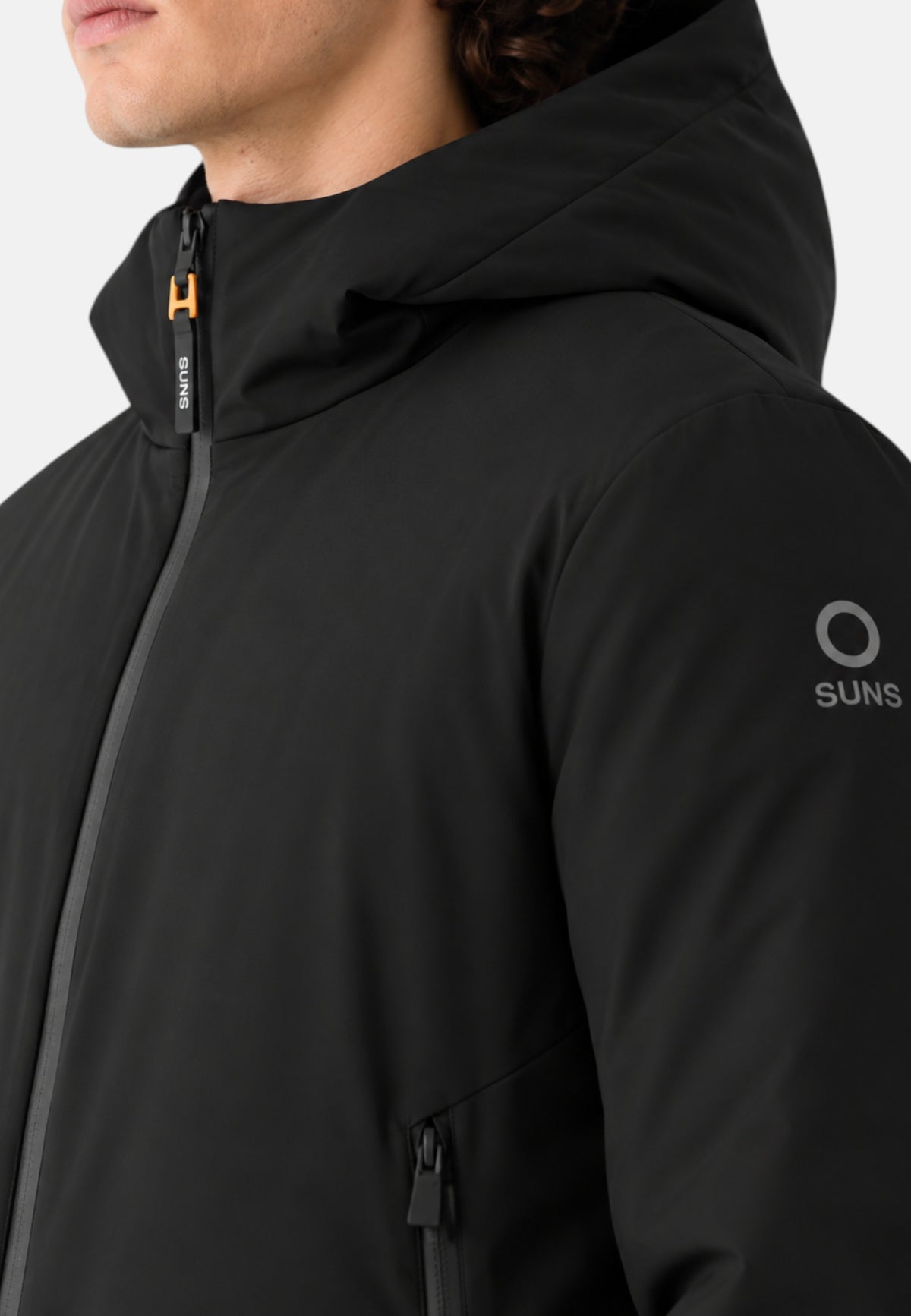 Giubbotto Anti vento Da Uomo Suns Black