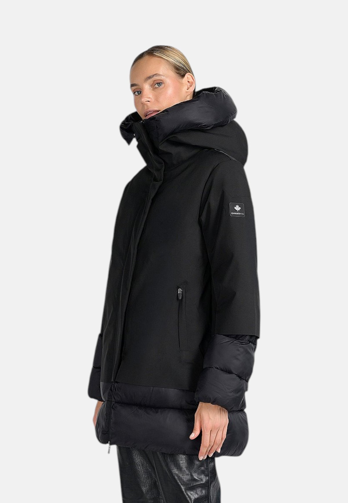 Giubbotto Lungo Oyama long Canadian Black/black