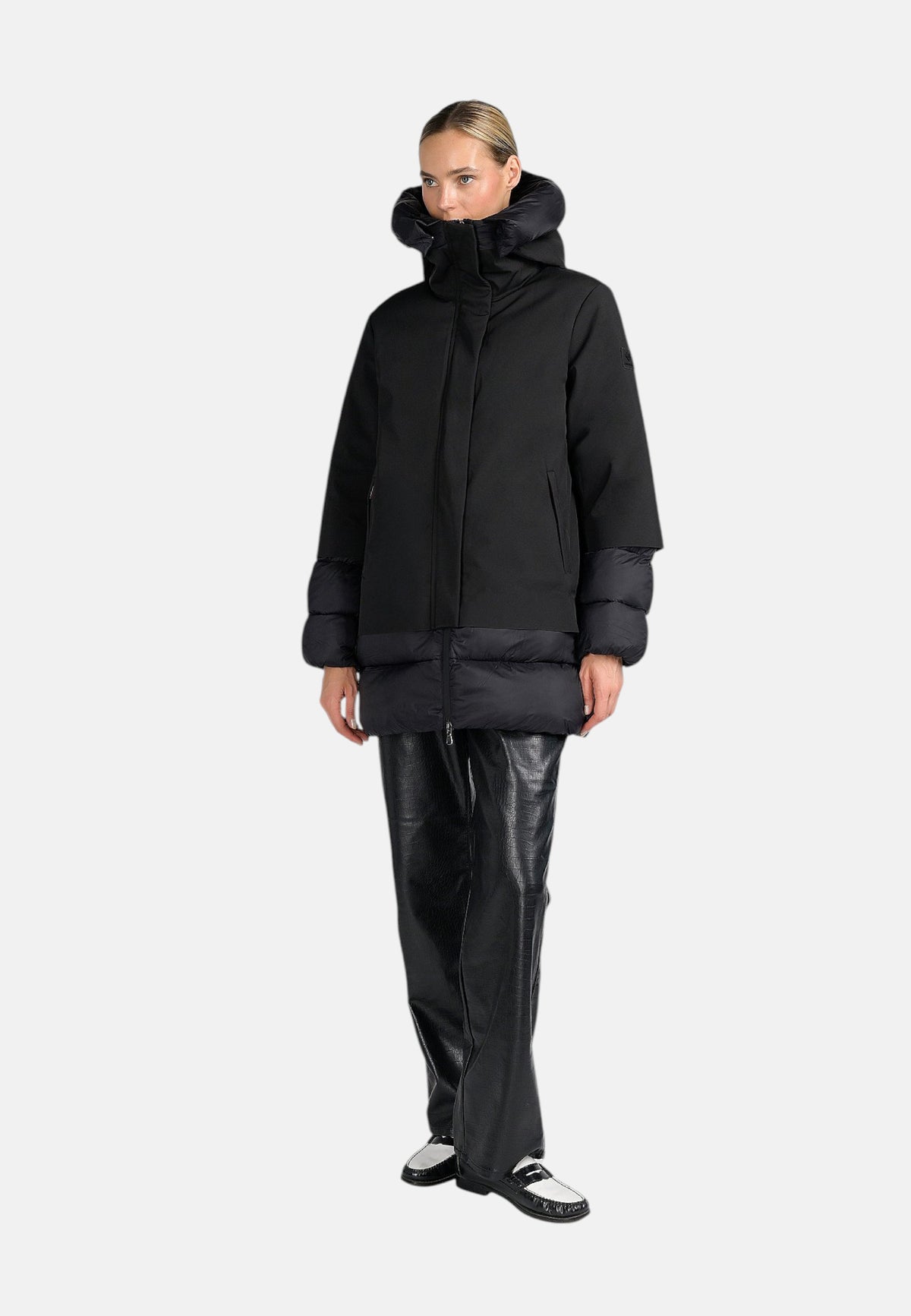 Giubbotto Lungo Oyama long Canadian Black/black