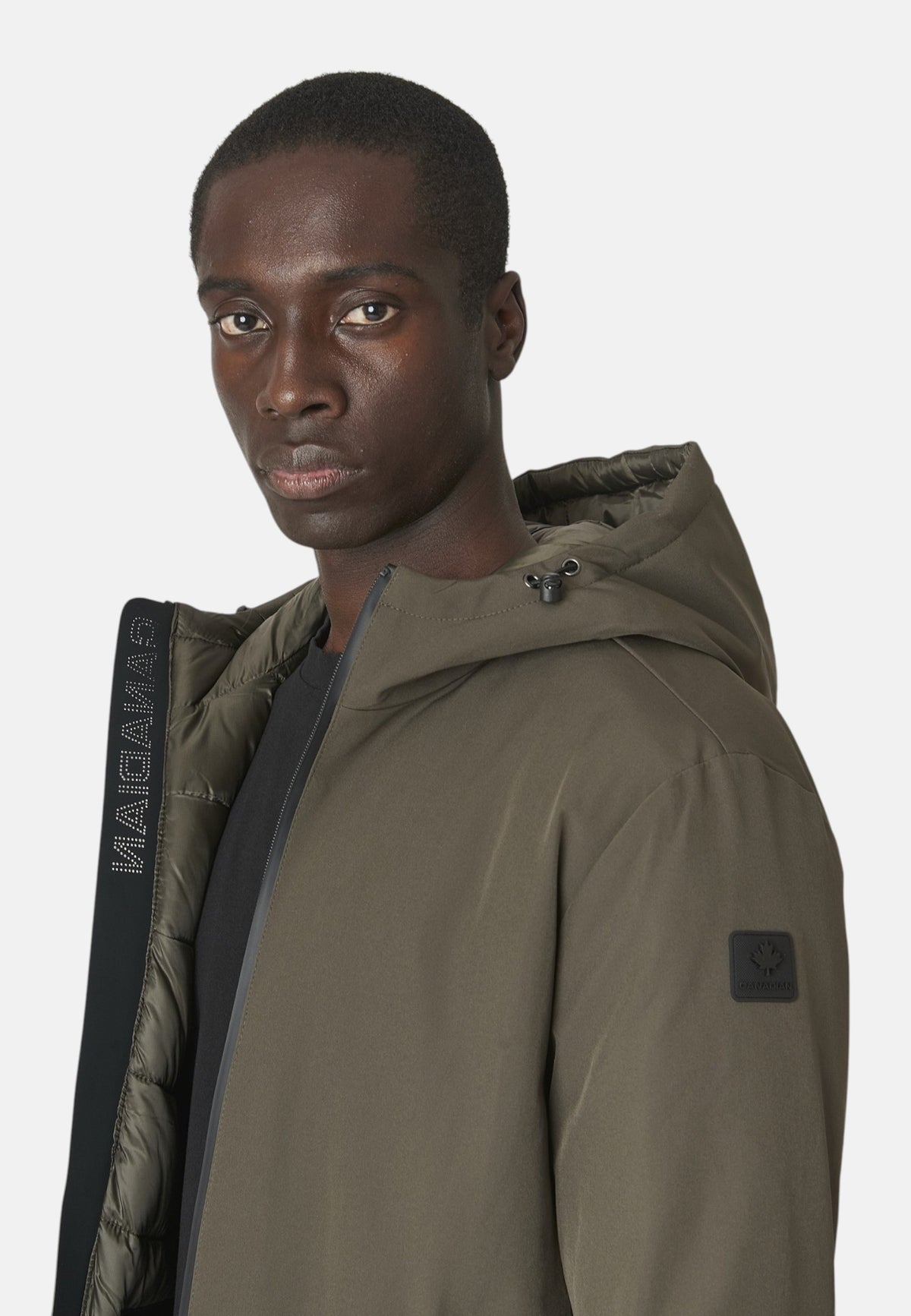Giubbotto Parka Carignan Uomo Canadian Black/olive