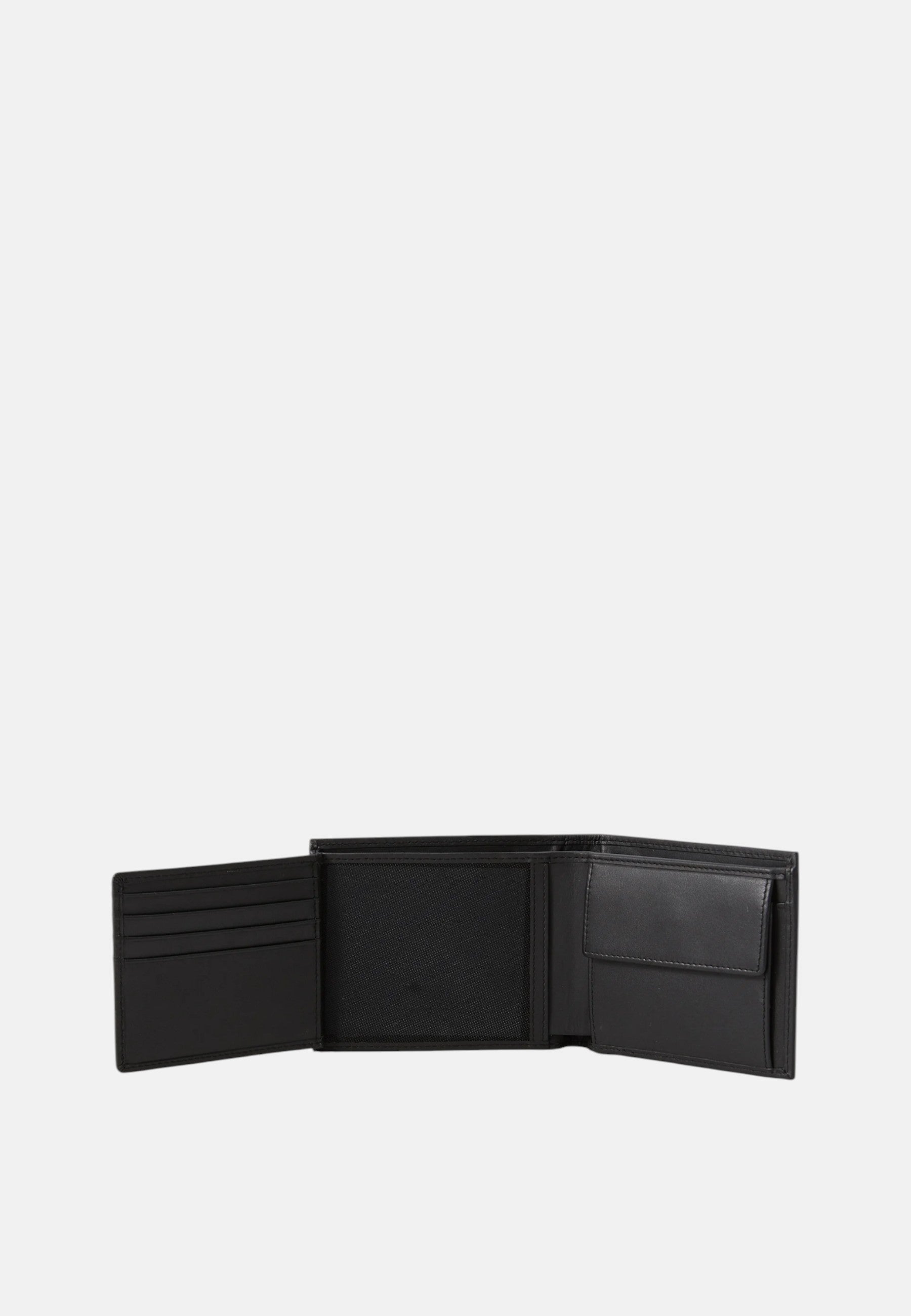 Set regalo porta carte di credito e Portachiavi con logo Black