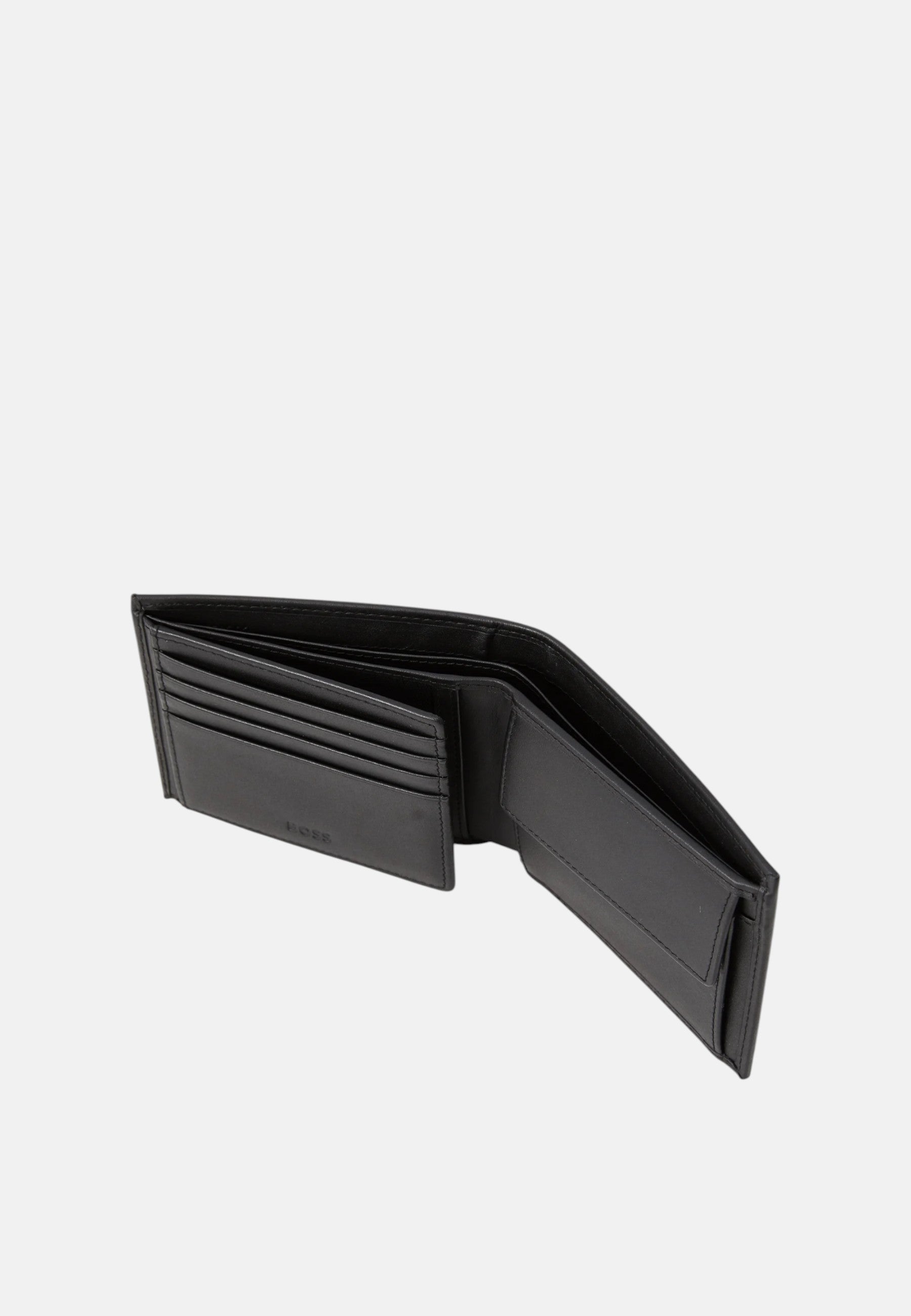 Set regalo porta carte di credito e Portachiavi con logo Black
