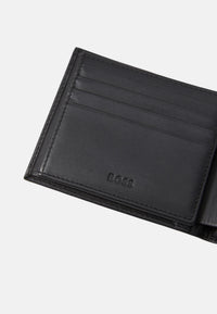 Set regalo porta carte di credito e Portachiavi con logo Black