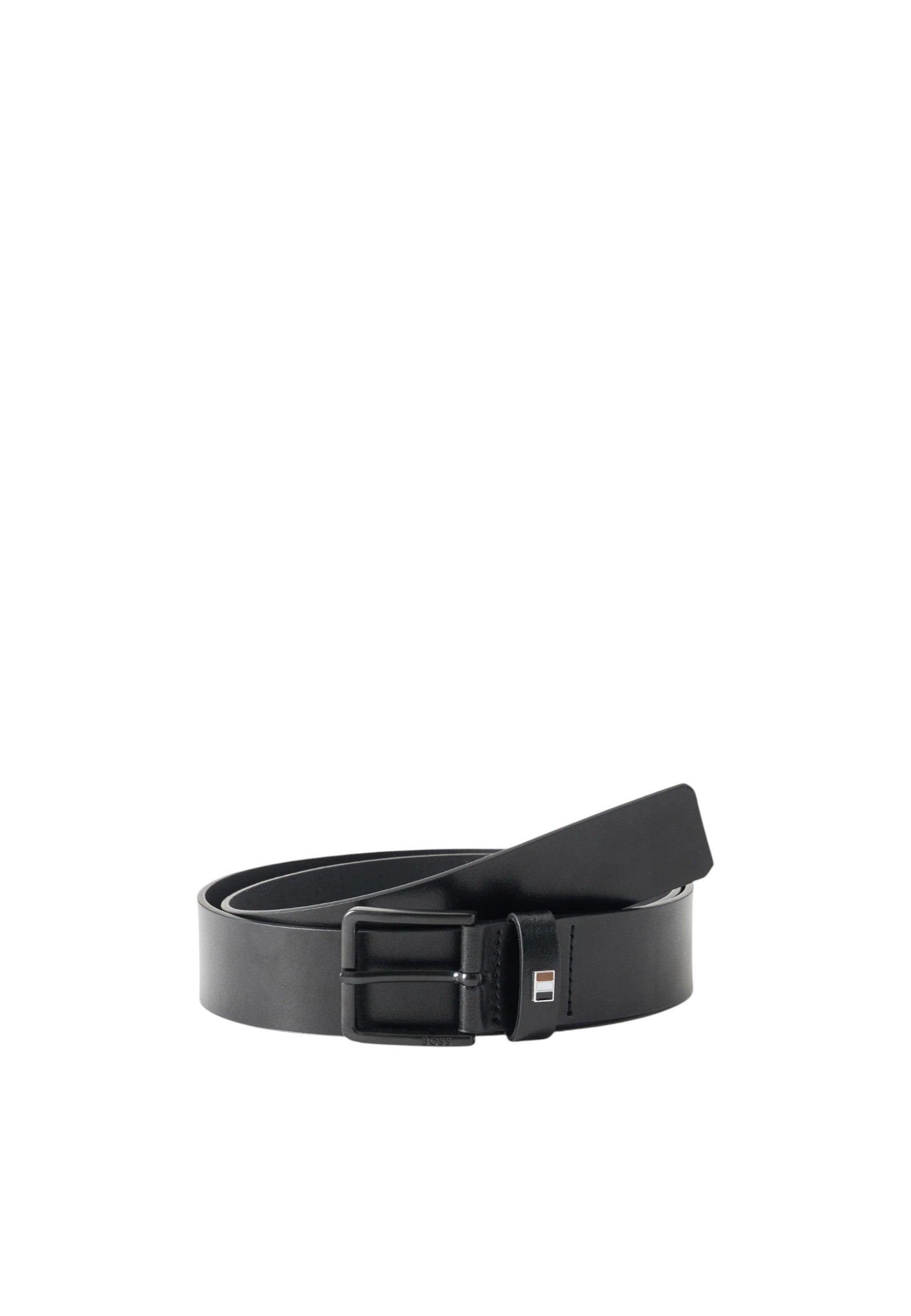 Cintura in pelle Uomo Boss Black