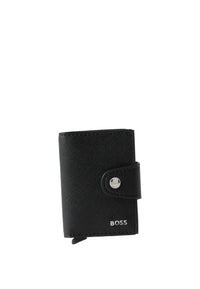 Portatessere con logo e tecnologia Secrid Black