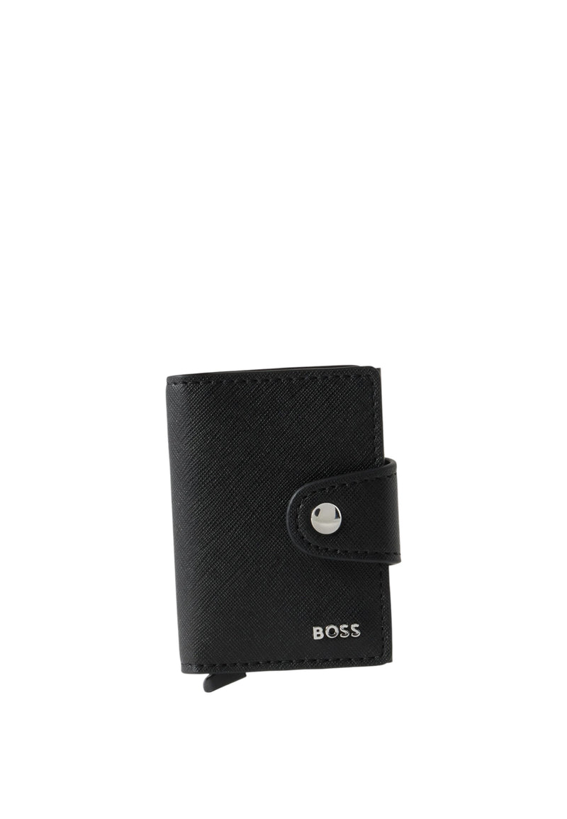 Portatessere con logo e tecnologia Secrid Black