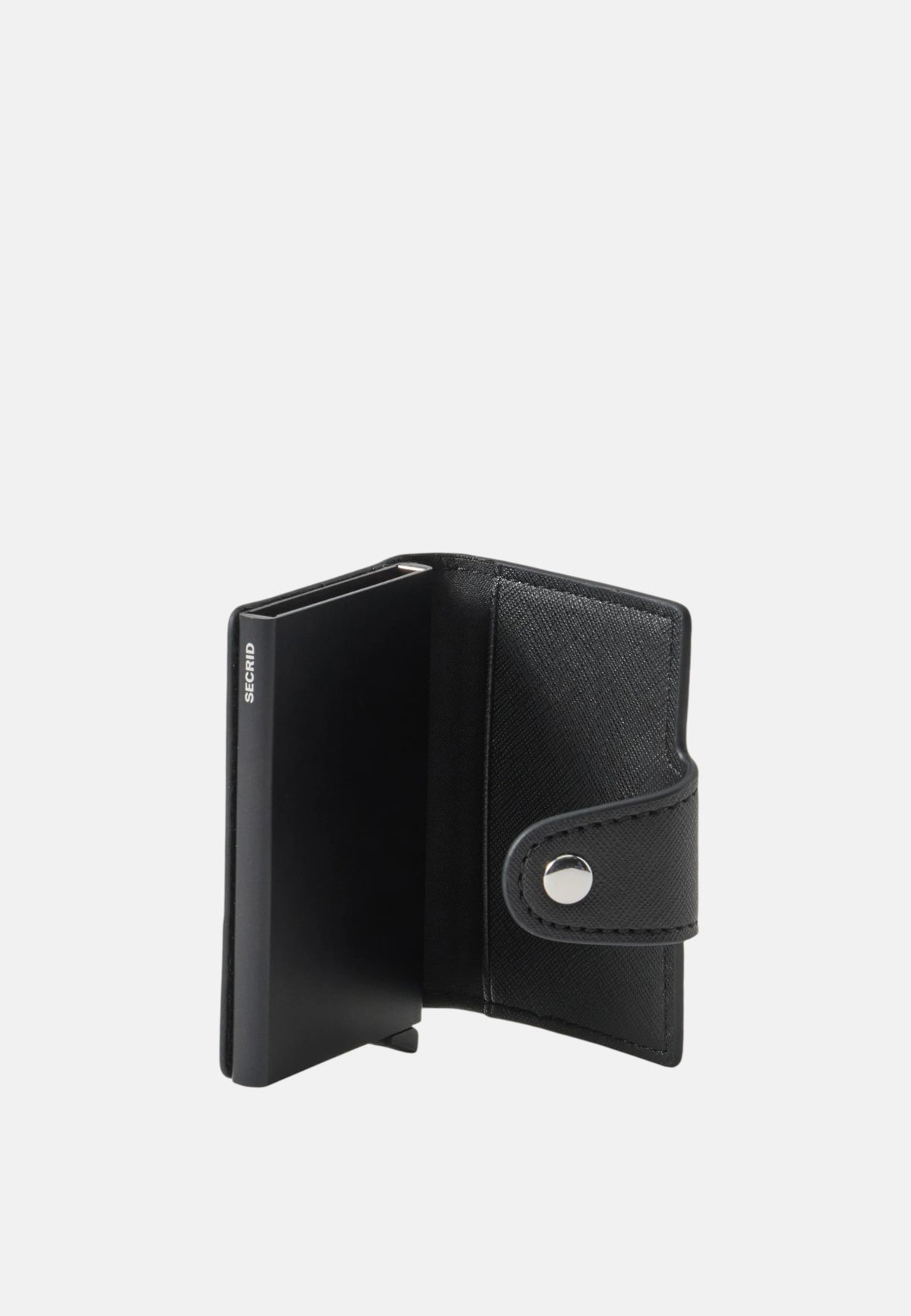 Portatessere con logo e tecnologia Secrid Black