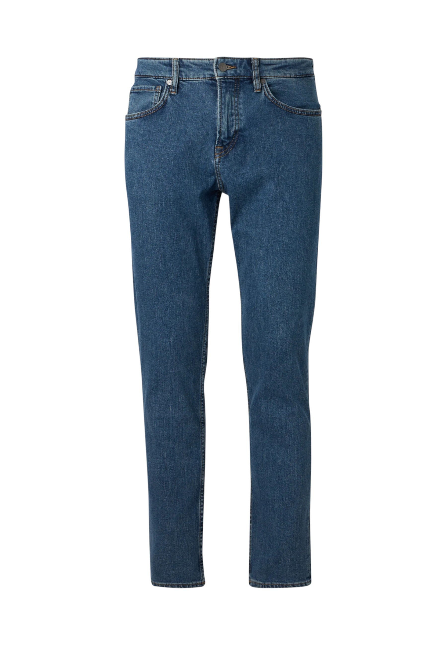 Boss Jeans fit affusolato in comodo denim elasticizzato Boss Bright Blue