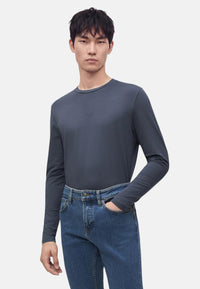 Boss Jeans fit affusolato in comodo denim elasticizzato Boss Bright Blue