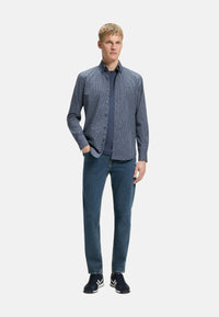 Boss Jeans da Uomo Maine regular fit in comodo denim elasticizzato Boss Bright Blue