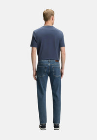 Boss Jeans da Uomo Maine regular fit in comodo denim elasticizzato Boss Bright Blue