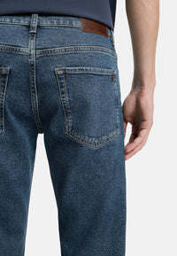 Boss Jeans da Uomo Maine regular fit in comodo denim elasticizzato Boss Bright Blue
