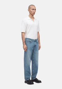 BOSS Jeans da Uomo Blu Regular Fit Turchese/aqua