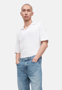 BOSS Jeans da Uomo Blu Regular Fit Turchese/aqua
