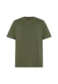 T-shirt relaxed fit con logo stampato a strati Bright Green