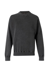 Boss Maglione da Uomo in misto cotone con lavorazione a coste Dark Blue