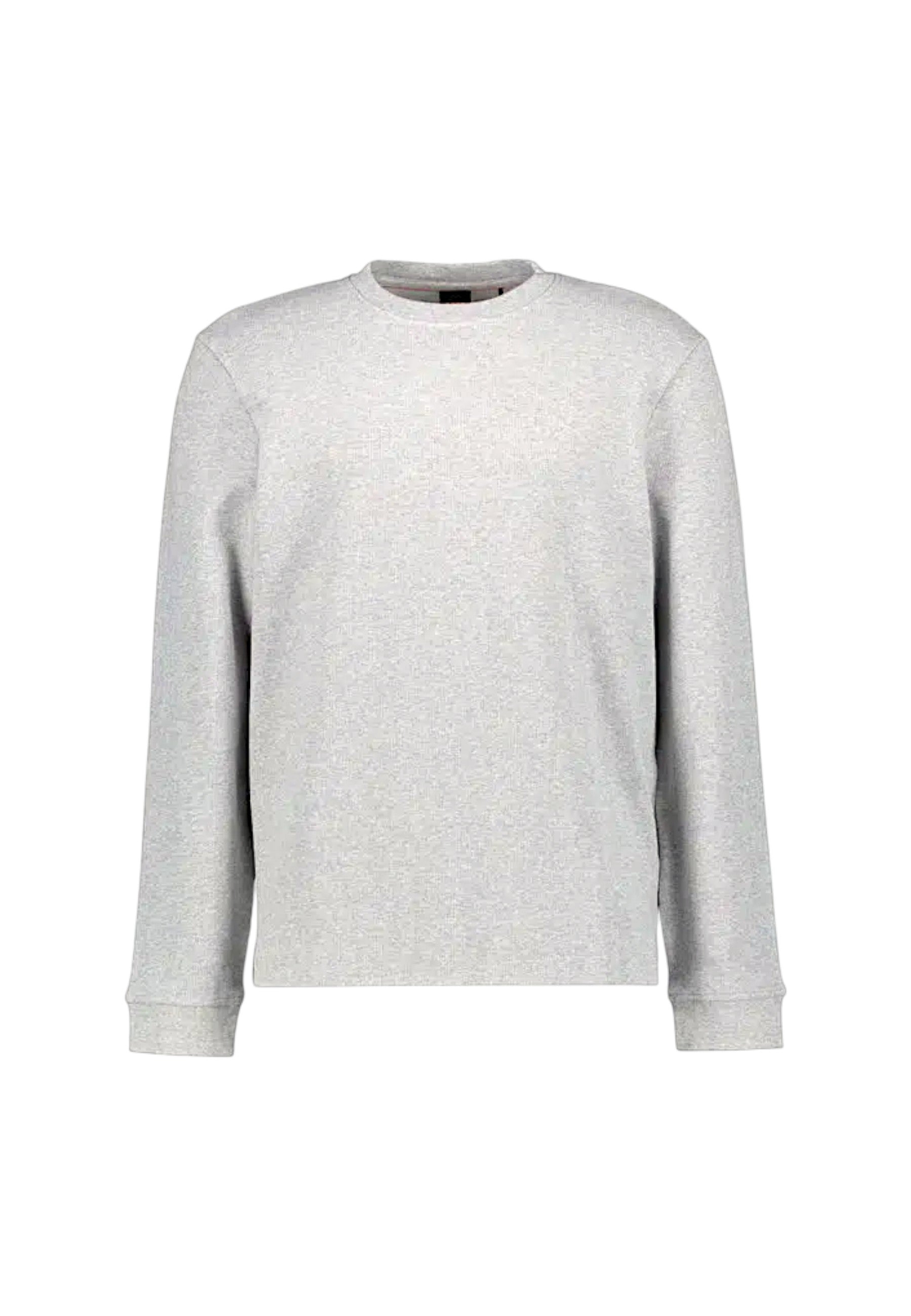 Maglione Boss da Uomo in cotone Open Grey