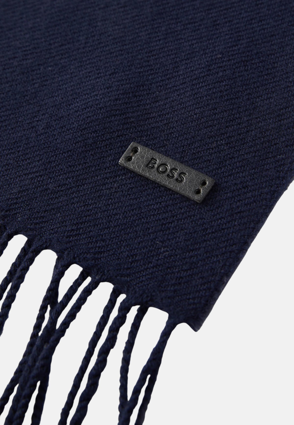 Sciarpa Uomo in Lana Boss Dark Blue
