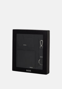 Gift Set Uomo Portafogli Portacarte e Portachiavi  BOSS Black
