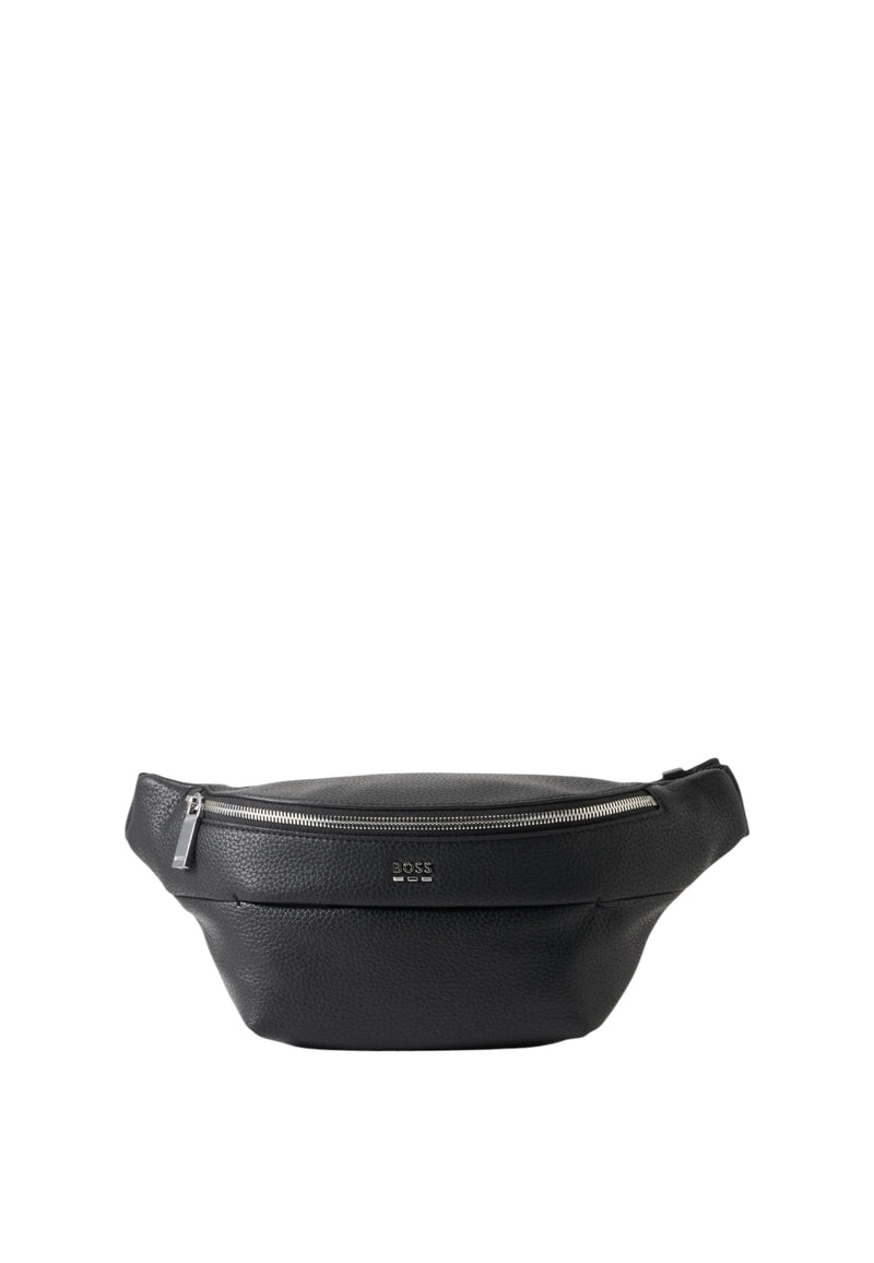 Borsello da Uomo Boss in Pelle Black
