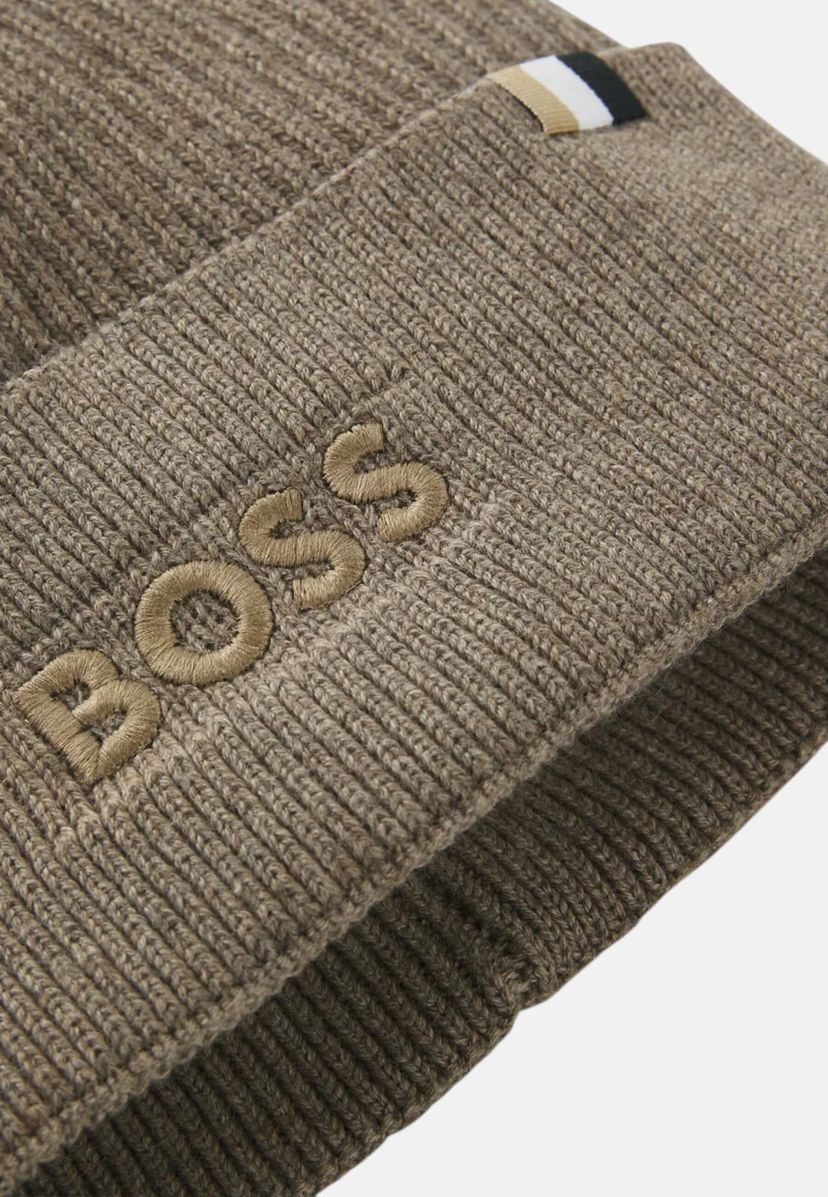 Beanie Da Uomo Boss Open Brown