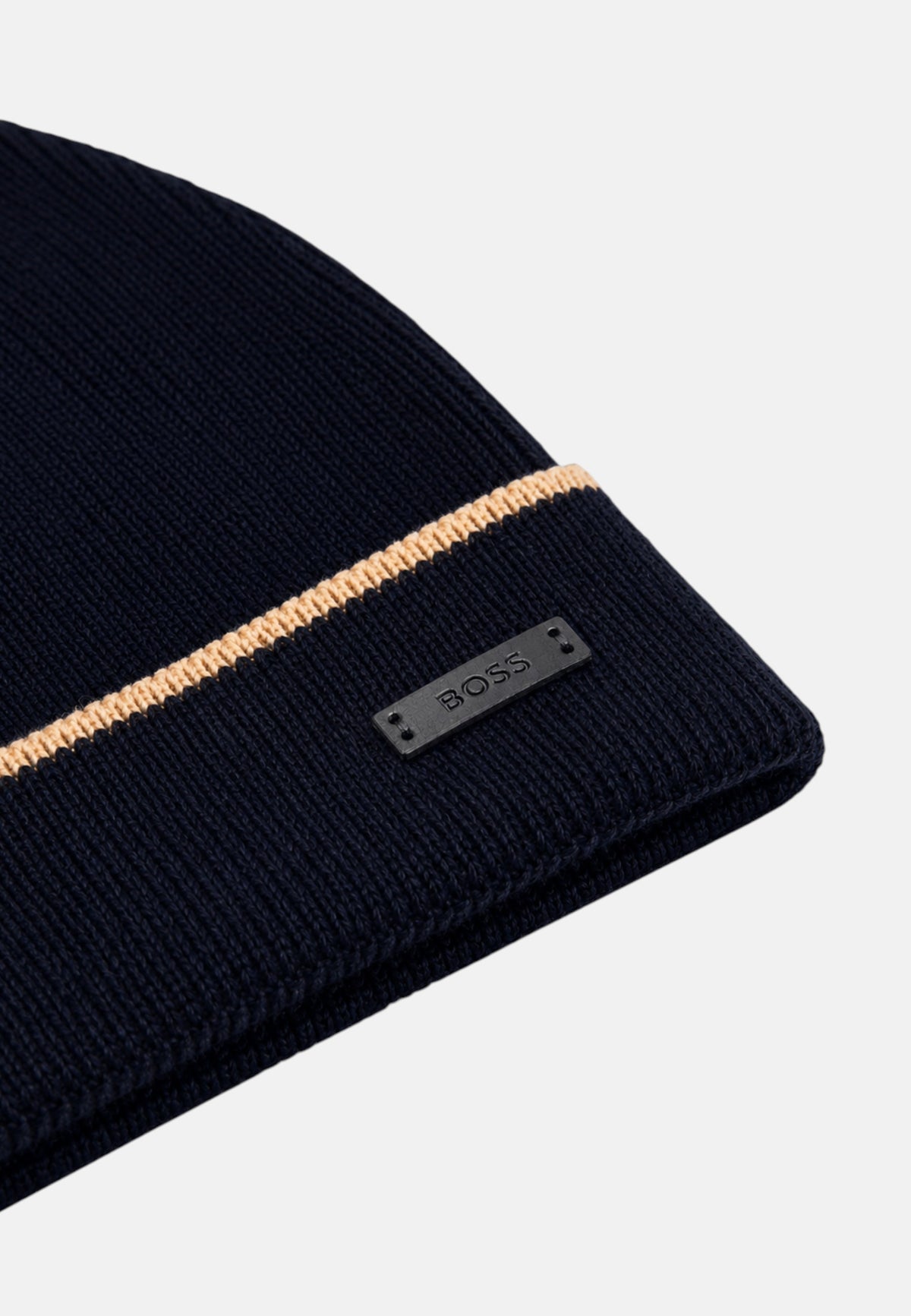 Set Sciarpa e Cappello Uomo Boss Dark Blue