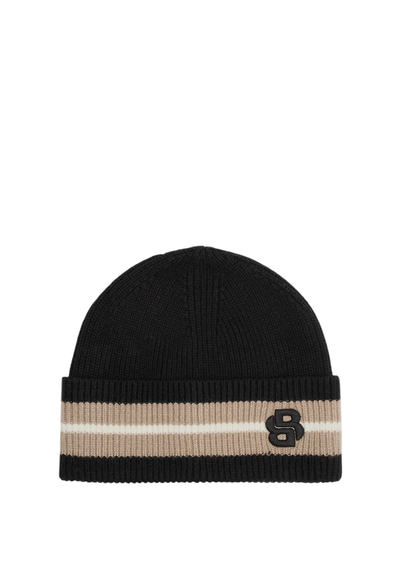 Beanie Da Uomo Boss Black