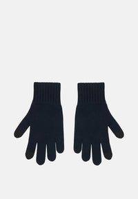Guanti in Lana da Uomo Boss Dark Blue