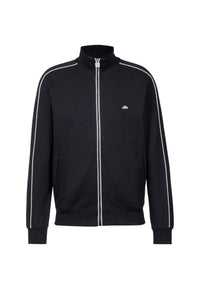 Felpa chiusa con zip da Uomo ELLESSE Black