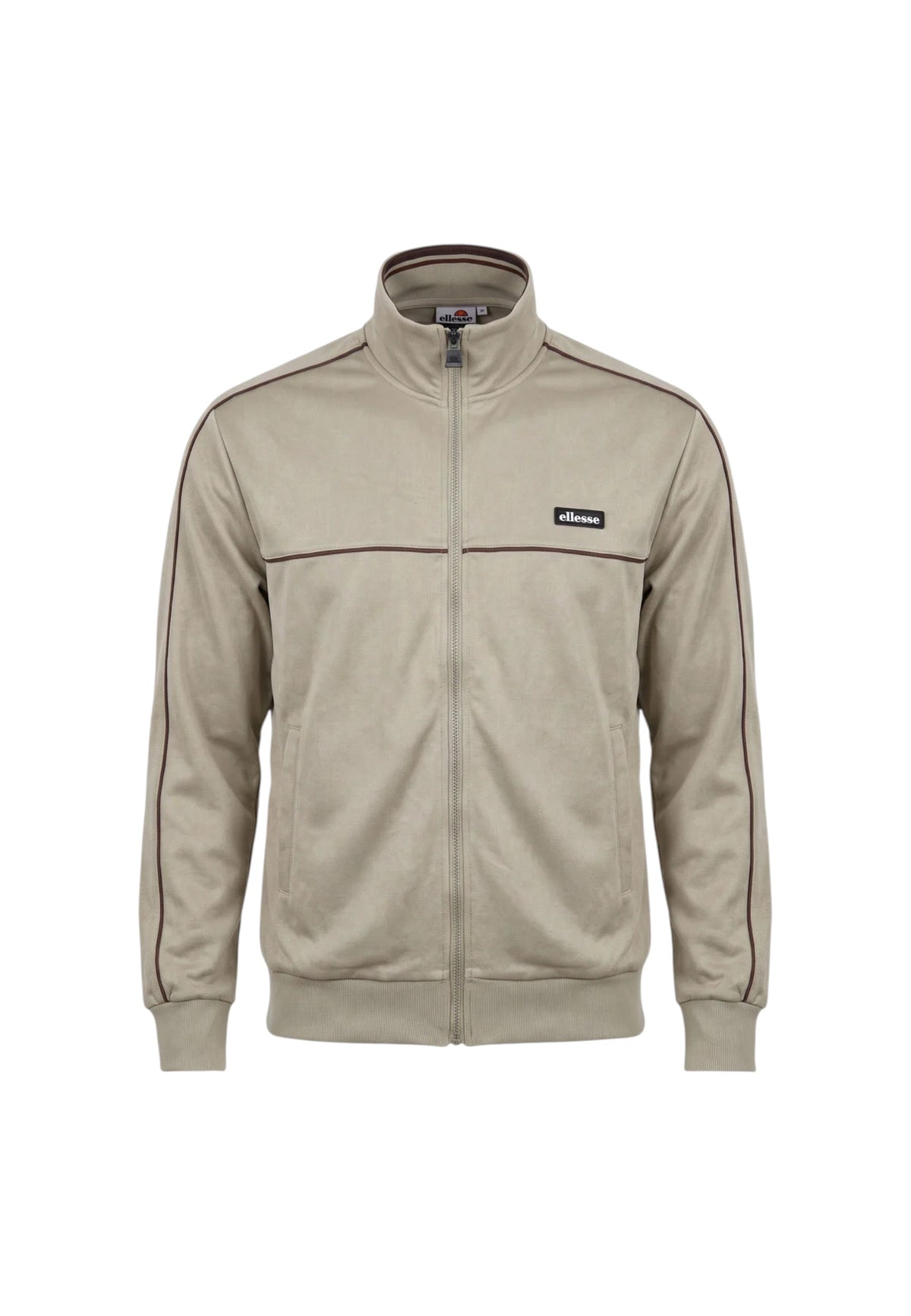 Felpa chiusa con zip da Uomo ELLESSE Abbey Stone