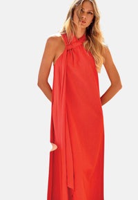 Abito Smanicato Donna Iconique Rosso