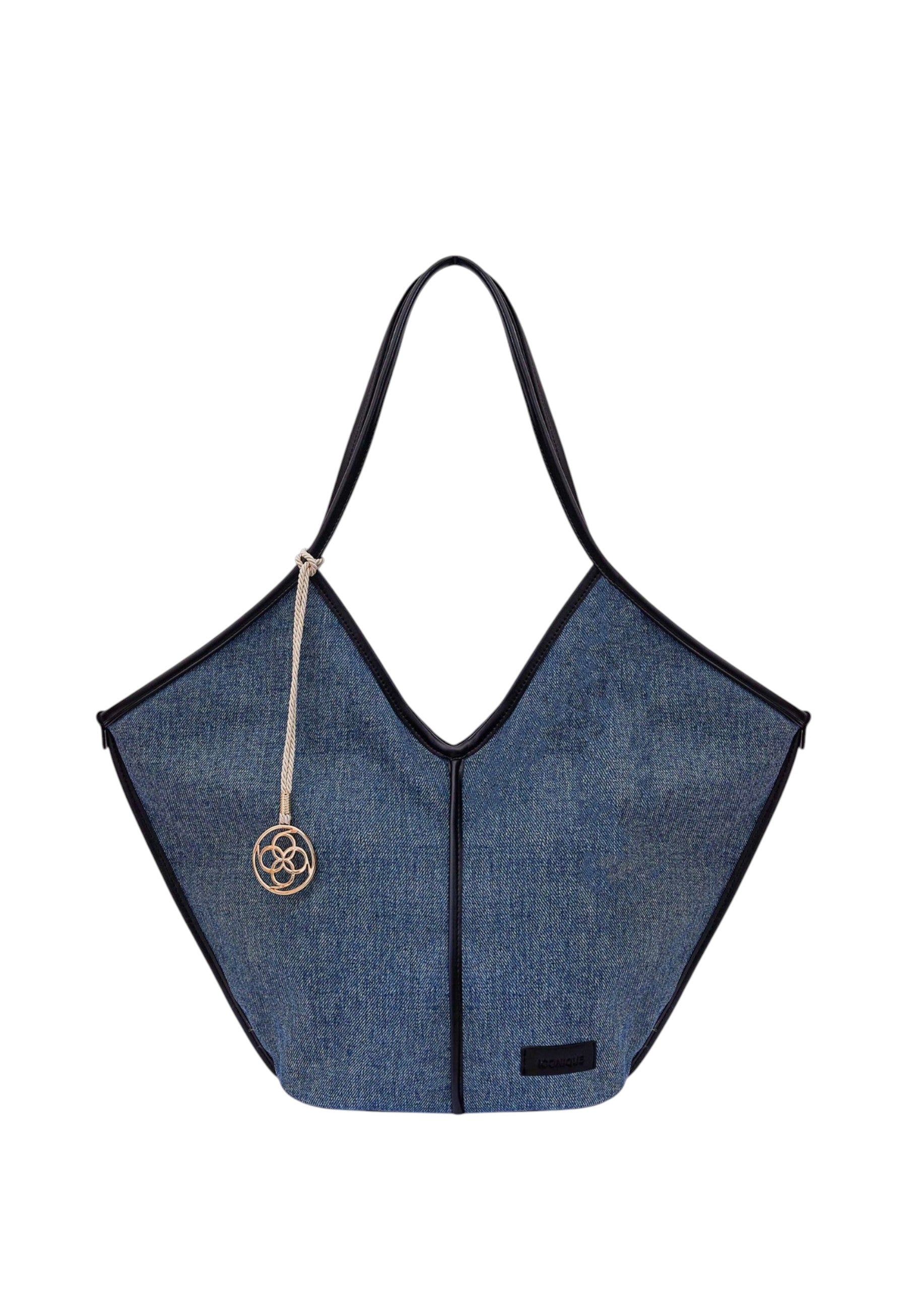 Borsa a Spalla Donna Iconique Denim