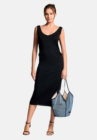 Borsa a Spalla Donna Iconique Denim