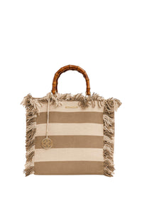 Borsa a Mano Donna Iconique Beige